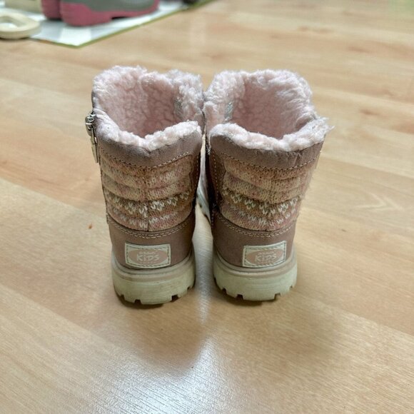 Dr. Scholl's Dusty Pink Kendal Fashion Boot Girls Size 10 - Picture 4 of 8